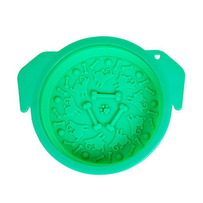 Multi-Functional Silicone Lick Pad & Slow Feeder Bowl for Dogs & Cats