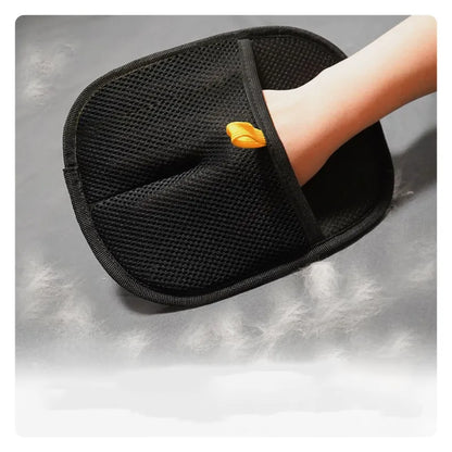 Pet Hair Removal Gloves – Electrostatic Brush Glove